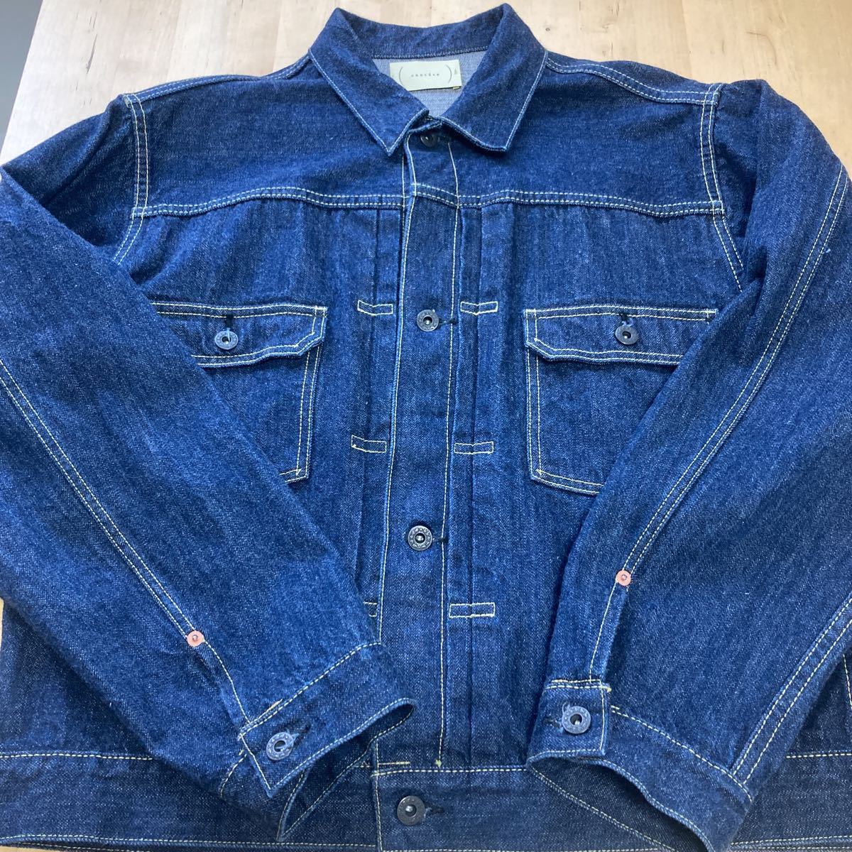 ◇ cantate カンタータ T-Back Jacket 2nd Type デニムジャケット 
