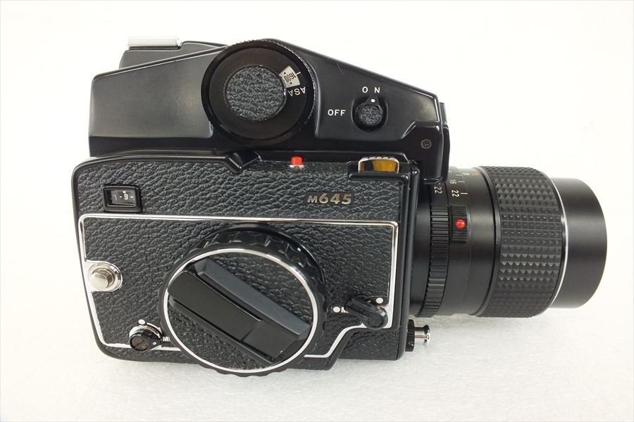 □ Mamiya マミヤ M645 中判カメラ MAMIYA-SEKOR C 1:2.8 55mm 中古 現状品