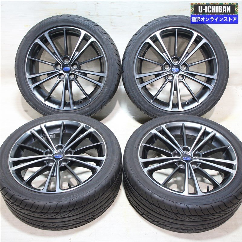 【全国無料，大得価】 215/45R17 86 BR-Z 等 スバル BR-Z 純正ホイール 7-17+48 5H100 ヨコハマ Sドライブ 7インチ 4本セット 009(ラジアルタイヤ)｜売買されたオークション情報、yahooの商品情報をアーカイブ公開 - オークファ 5穴