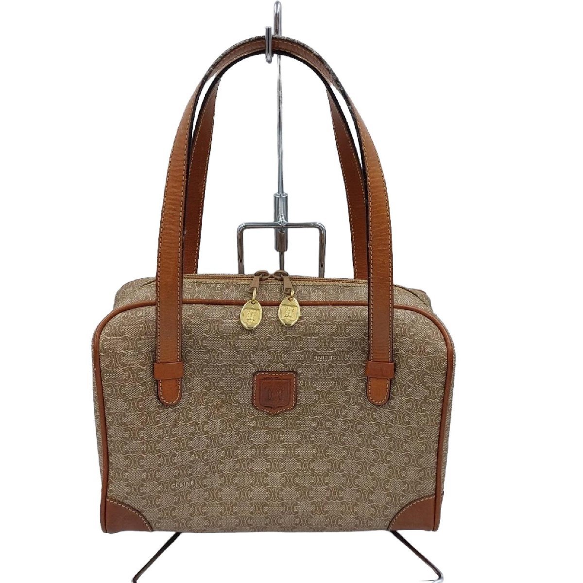 CELINE セリーヌ オールドセリーヌ ハンドバッグ ヴィンテージ レザー ショルダーバッグ | オールド solo OLD &frasl; マカダム柄 by powered ハンドバッグの買取実績