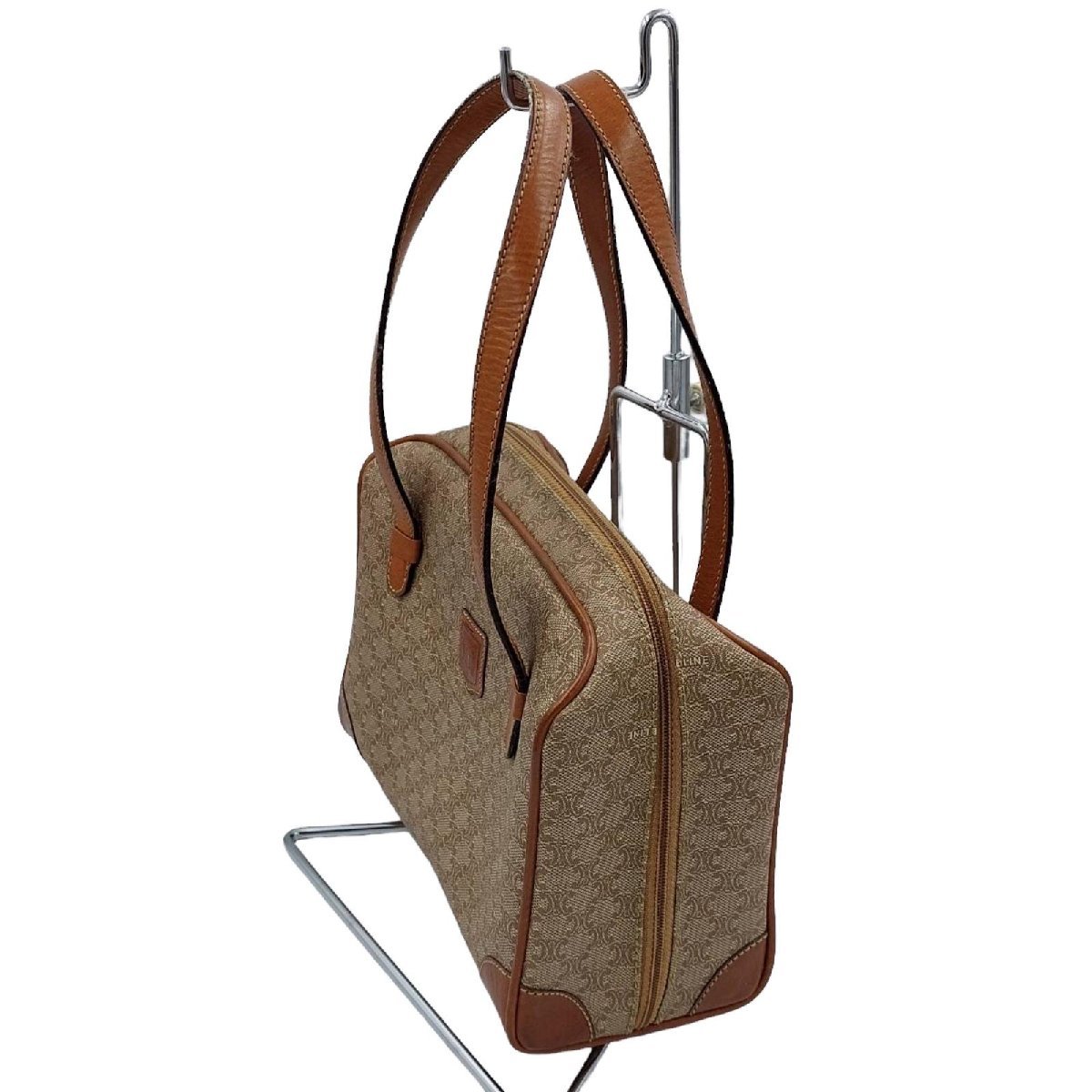 CELINE セリーヌ オールドセリーヌ ハンドバッグ ヴィンテージ レザー ショルダーバッグ | オールド solo OLD &frasl; マカダム柄 by powered ハンドバッグの買取実績