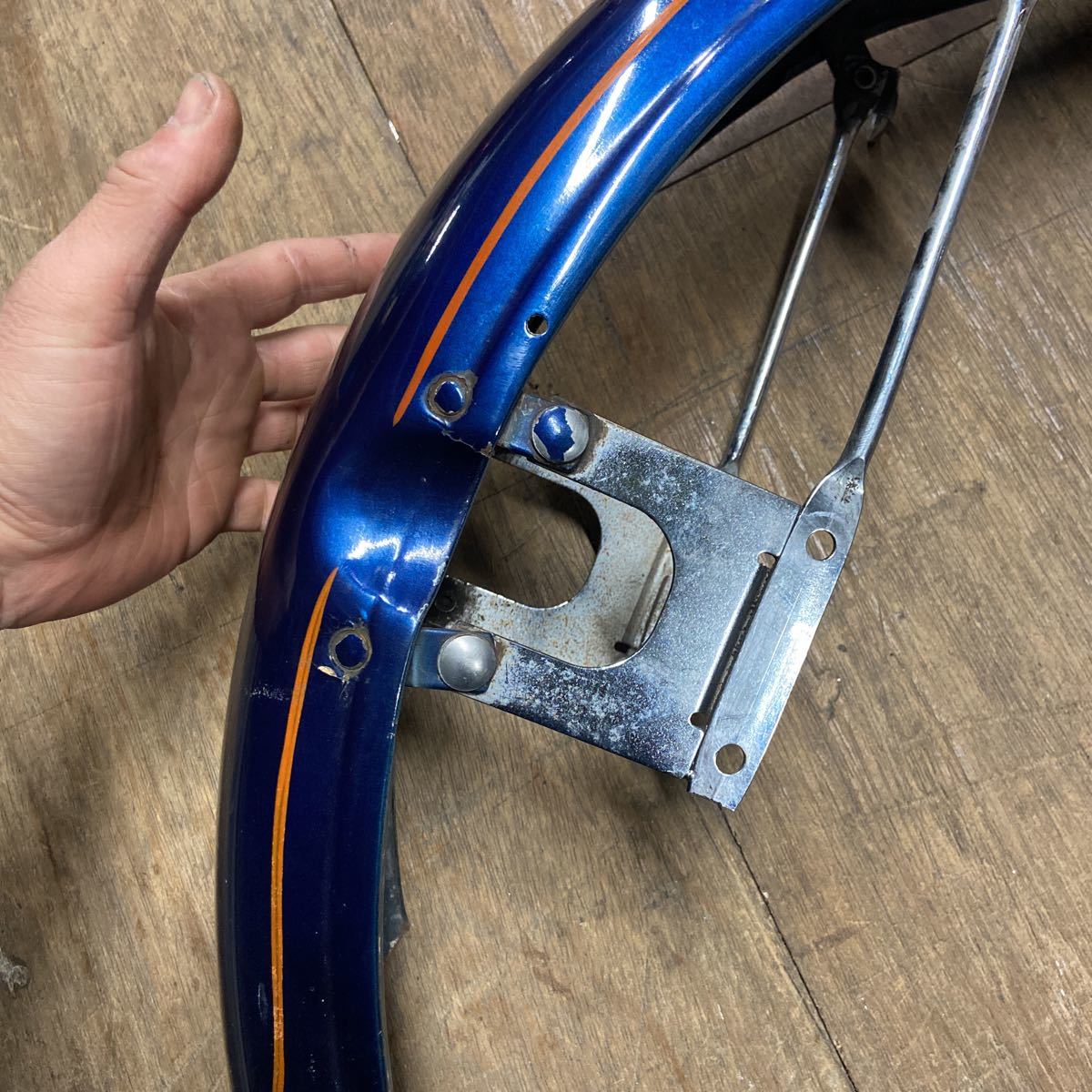 フロントフェンダー ハーレー アイアン XLCH XLH ビンテージ 