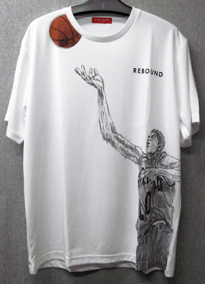 SLAM DUNK スラムダンク：REBOUND Tシャツ 未使用 展示品 XL 白 ( 井上雄彦 少年ジャンプ 公式 SLAM DUNK OFFICIAL REBOUND Tee XL NEW