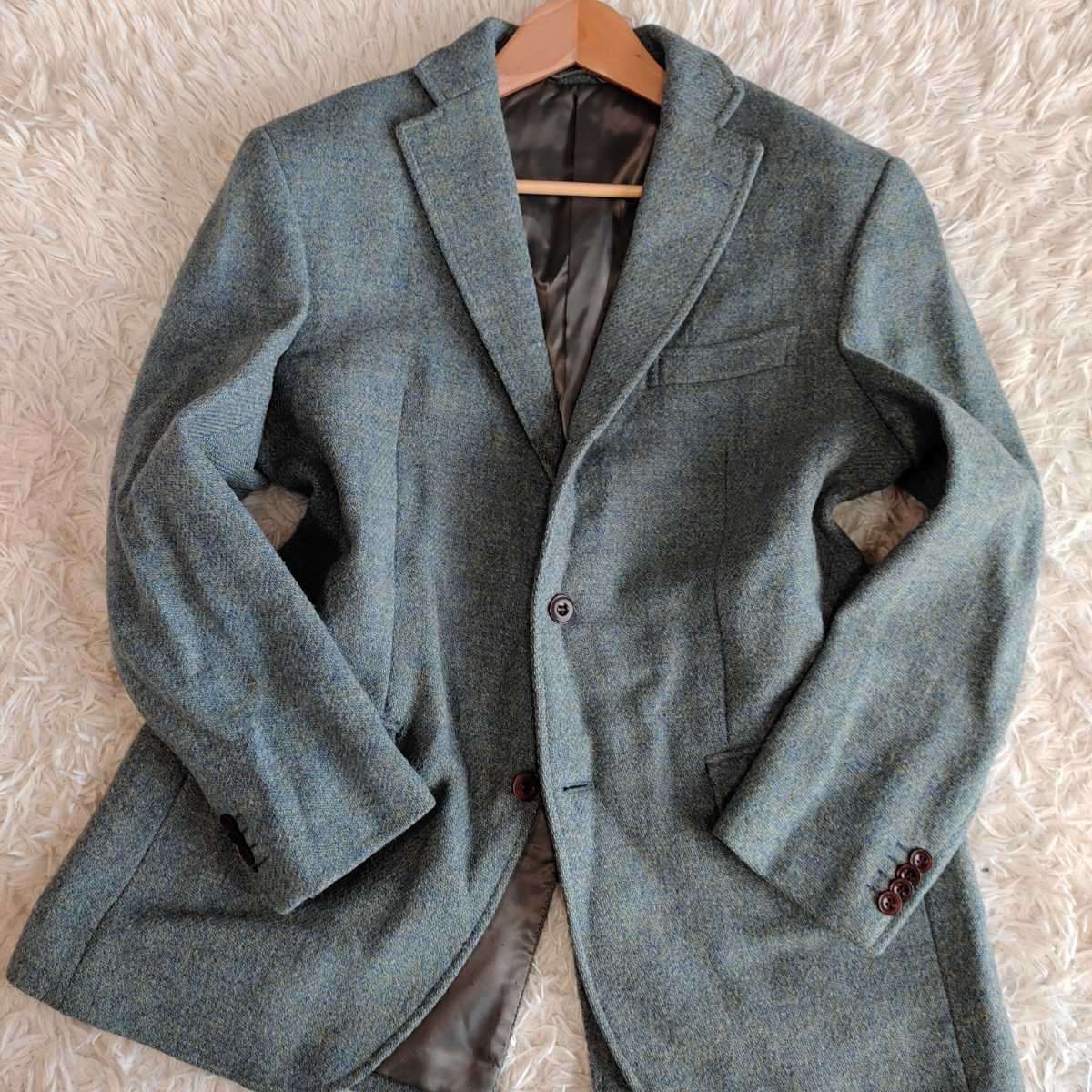 希少品！ハリスツイード ニューヨーカー【漂う高級感】Harris Tweed 