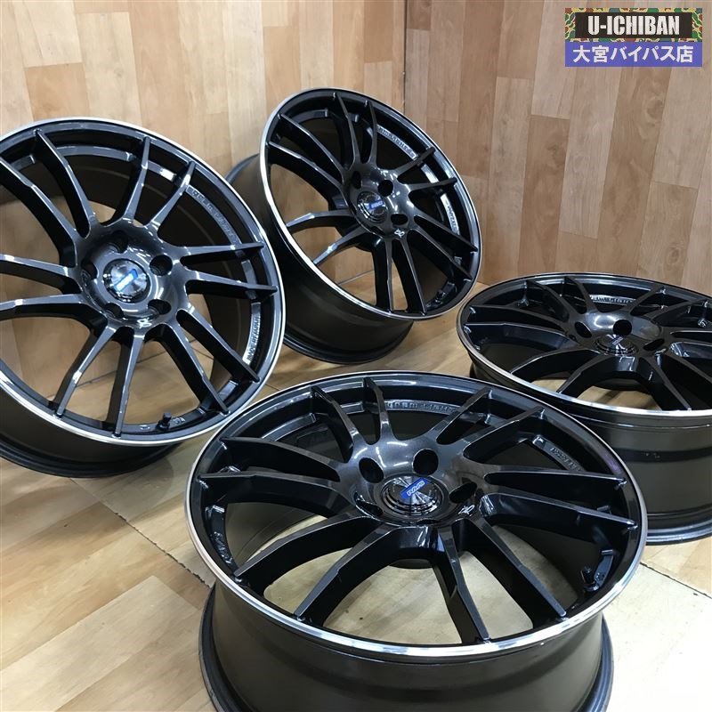 美品 RAYS レイズ グラムライツ 57XTC 18インチ 7.5J +42 5H 114.3 