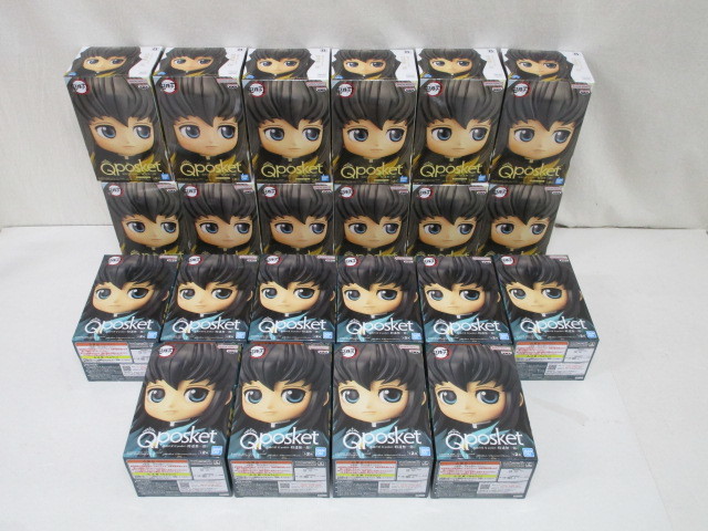 鬼滅の刃 Qposket フィギュア まとめ売り 17個 セピアカラーセット 鬼滅の