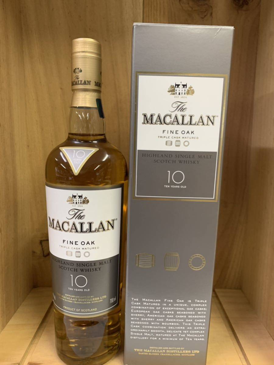 ザ・マッカラン10年 ファインオーク 700ml 40％ The MACALLAN FINE OAK