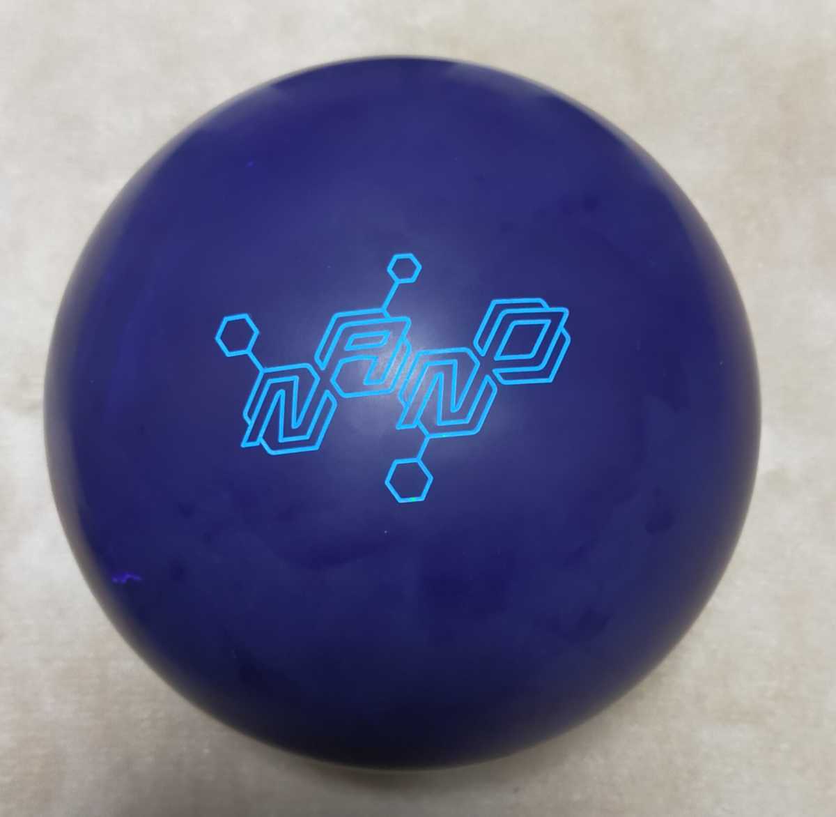 中古ボウリングボール ストーム IQツアー・ナノ・パープル 15lb03oz