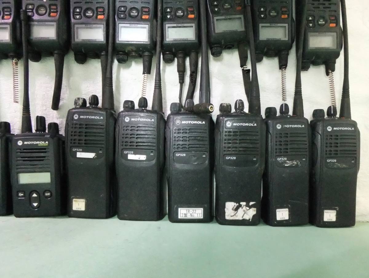 MOTOROLA/Panasonicなど デジタル/アナログ 簡易業務用無線機 GP328