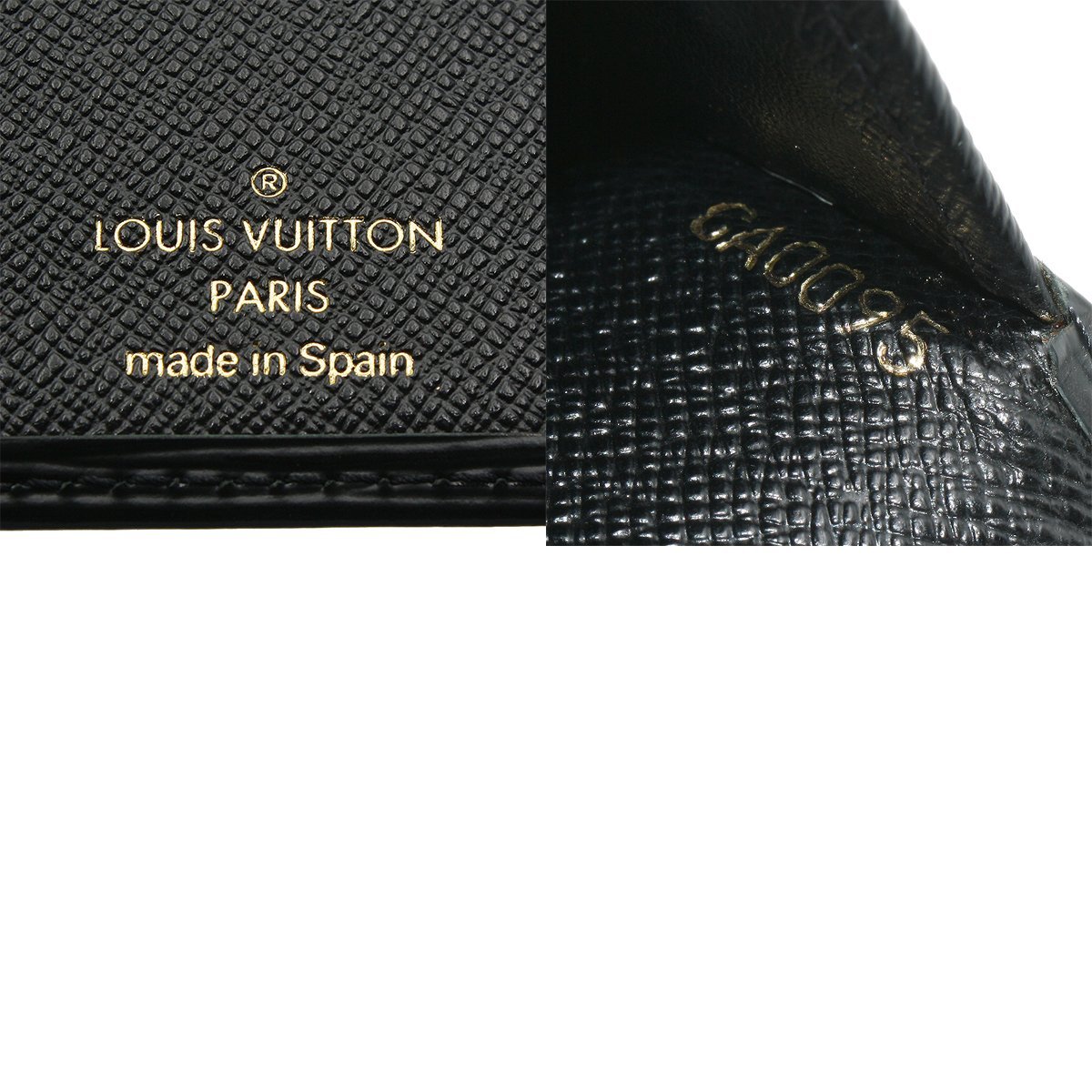 Louis Vuitton エピ ノワール ポルトカルト クレディ など 長財布