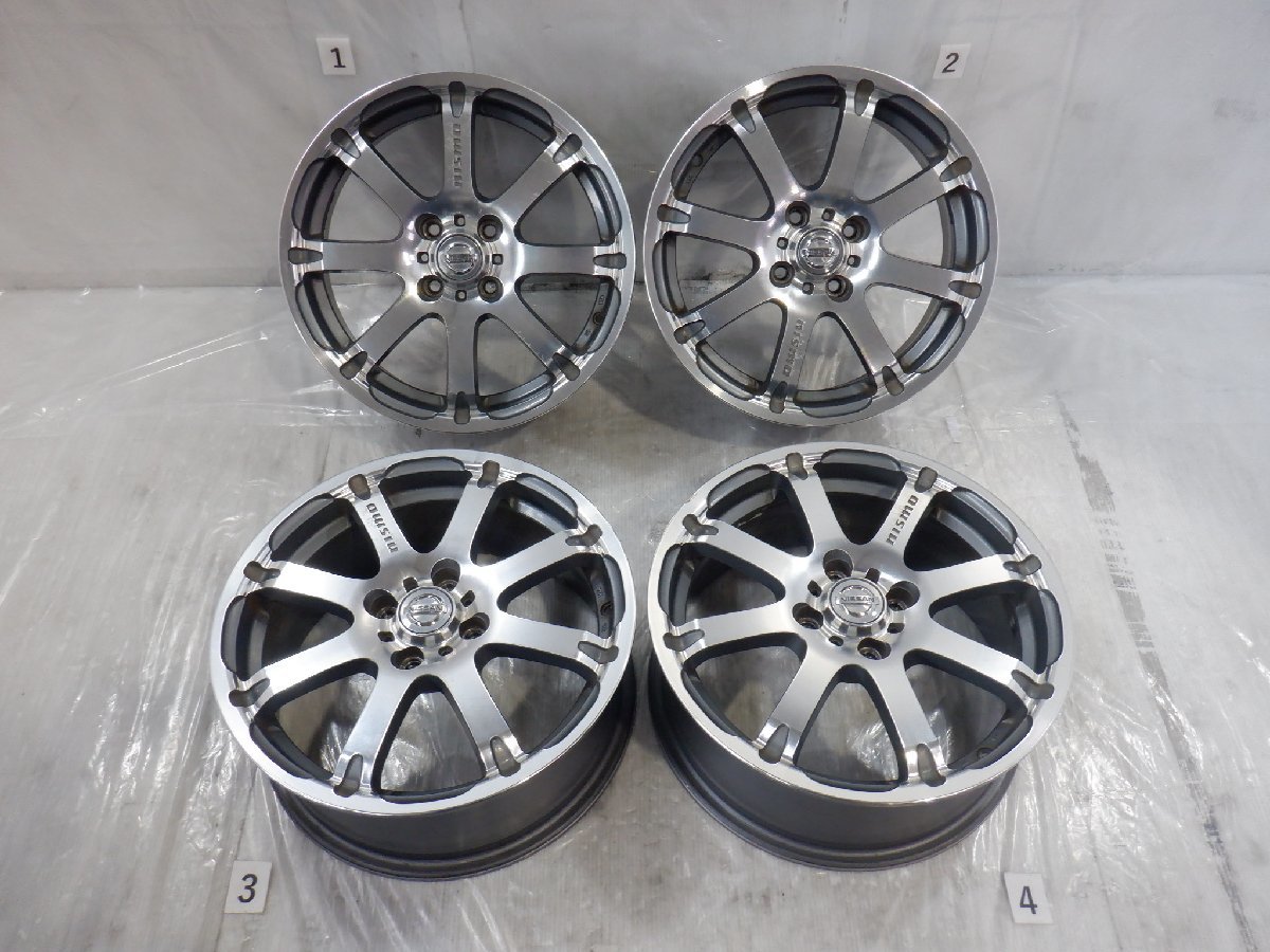 4H 100 6.5JJ +42 16インチ NISSAN 日産純正OP RAYS製 レイズ NISMO 