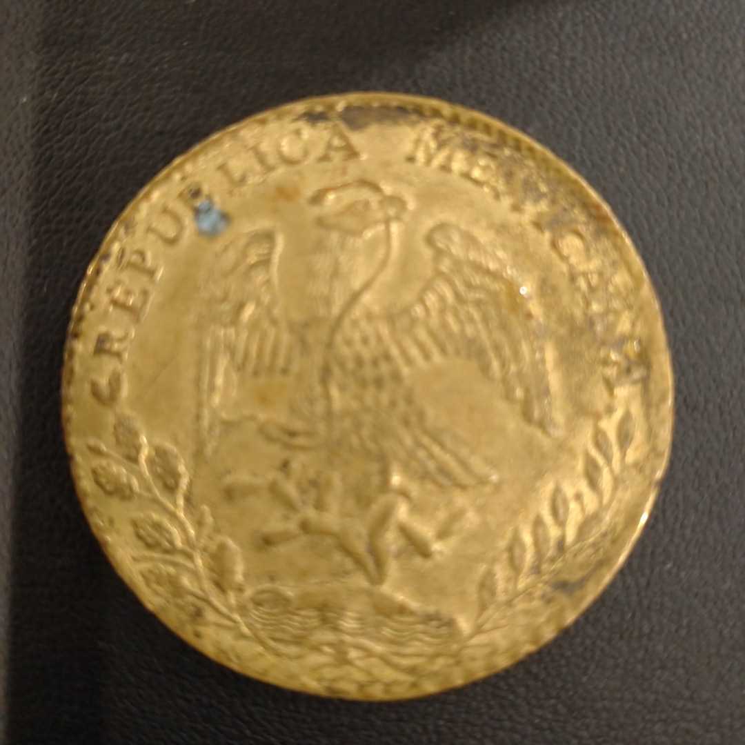 □□外国アンティーク銀貨□□メキシコ貿易銀 8レアル 銀貨 1894年