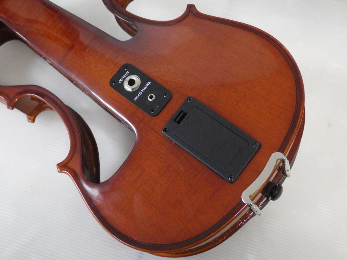G422) 音出しOK Hallstatt ハルシュタット CV-210E エレキ サイレント
