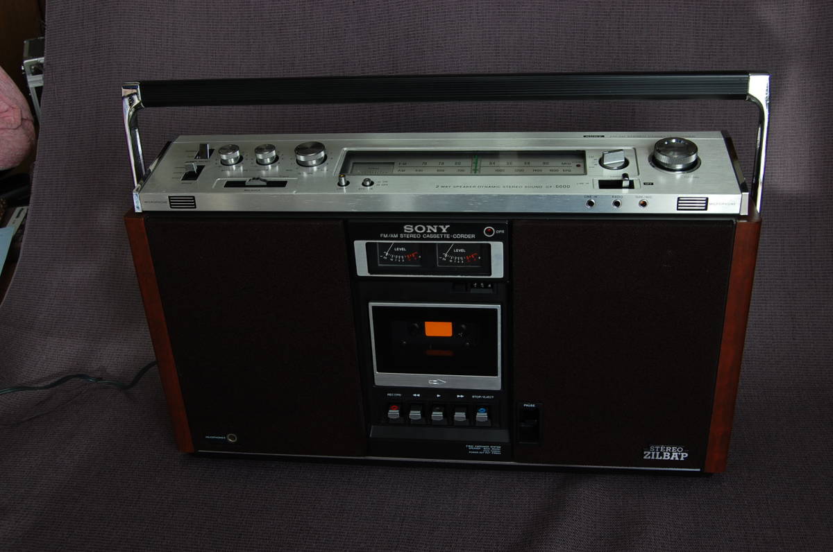 ソニージルバップ CF-6600 ソニーの逸品 キレイな中古実働機です