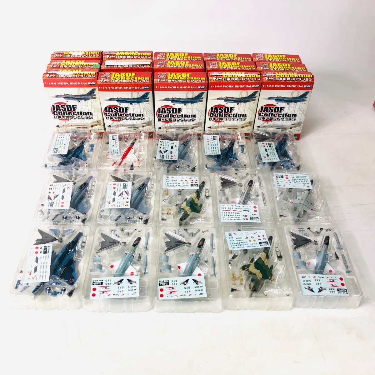 エフトイズ　日本の翼コレクション　スペシャル全6種＆重複4機まとめ エフトイズ「ワークショップ Vol.6 DX 日本の翼コレクション」 1⁄144