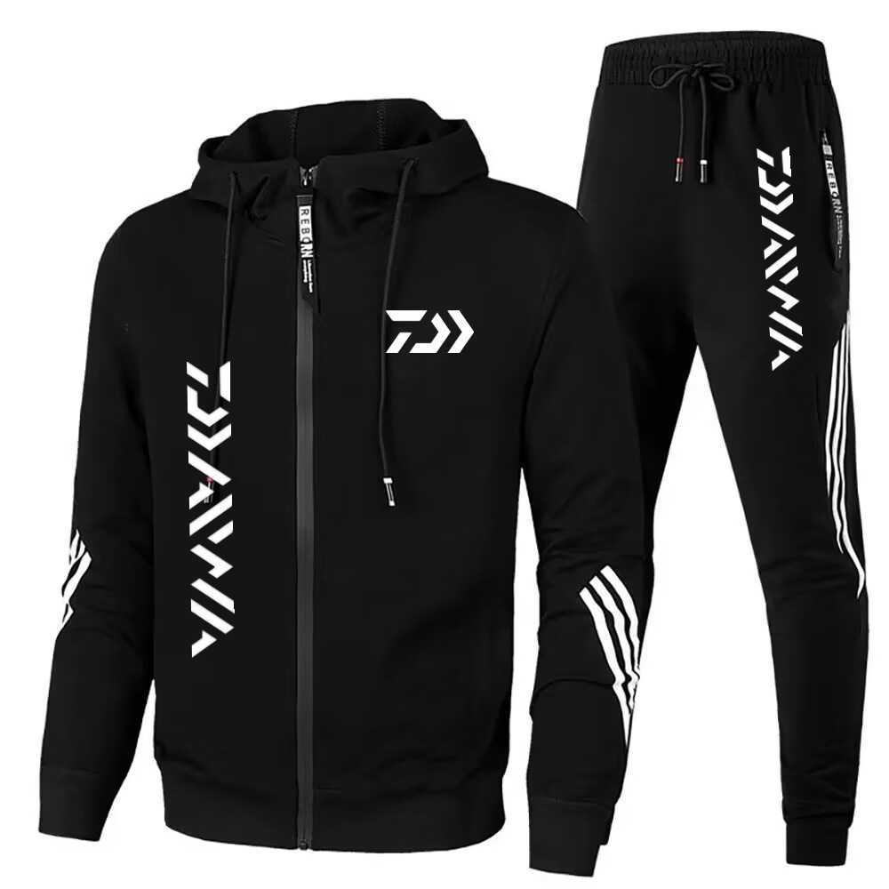 ダイワ冬服 釣り服 DAIWA ジッパーパーカー+パンツ カジュアルトラック