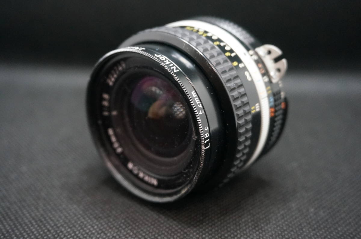 Nikon NIKKOR 20mm F3.5 AI-S 単焦点 MF ジャンク 20mm Nikon Nikkor