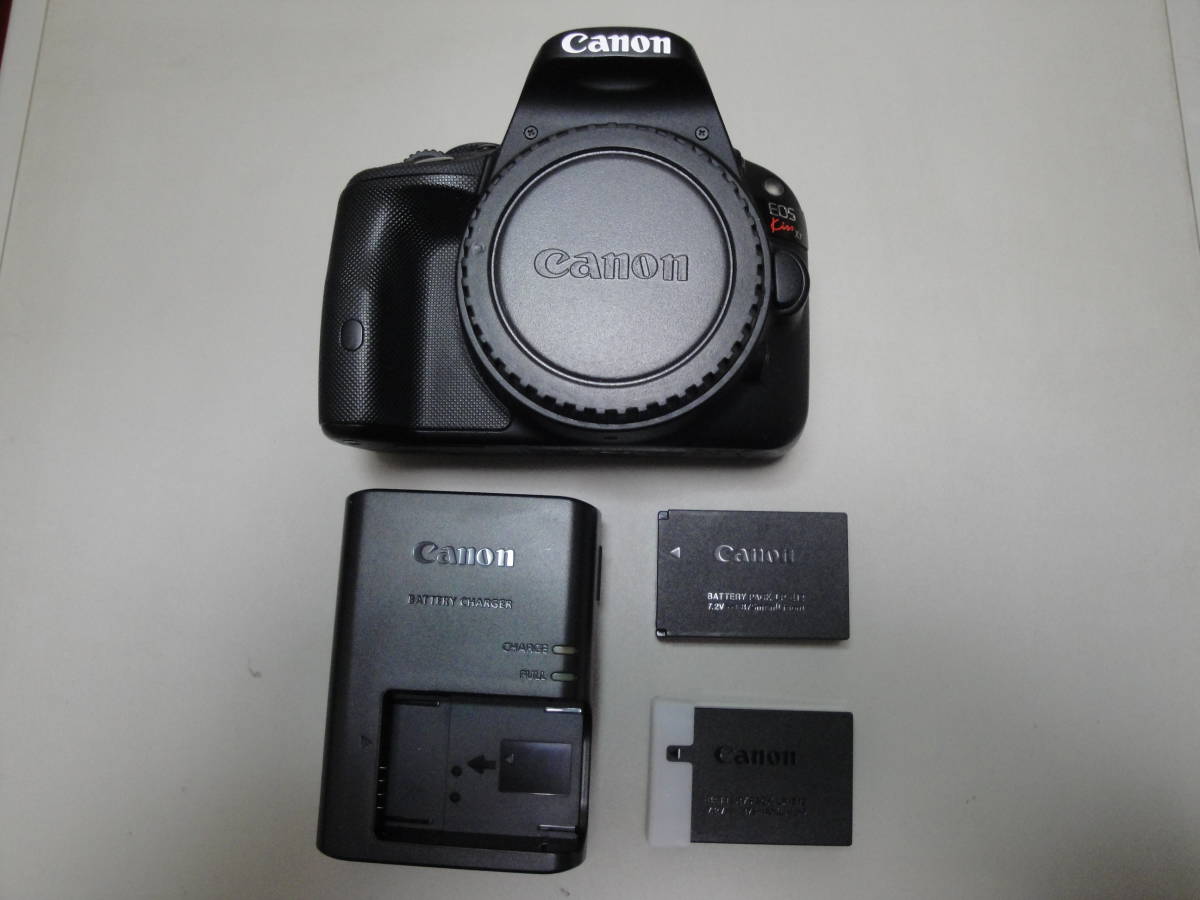  ジャンク品 Canon キャノン EOS kiss X7 通電確認済み シャッター数8926回(キヤノン)｜売買されたオークション情報、yahooの商品情報をアーカイブ公開 - オークファン キヤノン