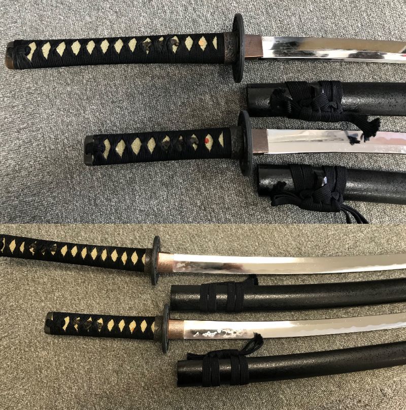 TM/ 模造刀 4点 まとめ コスプレ 稽古 打刀・ 脇差・ 太刀 武具 刀剣 