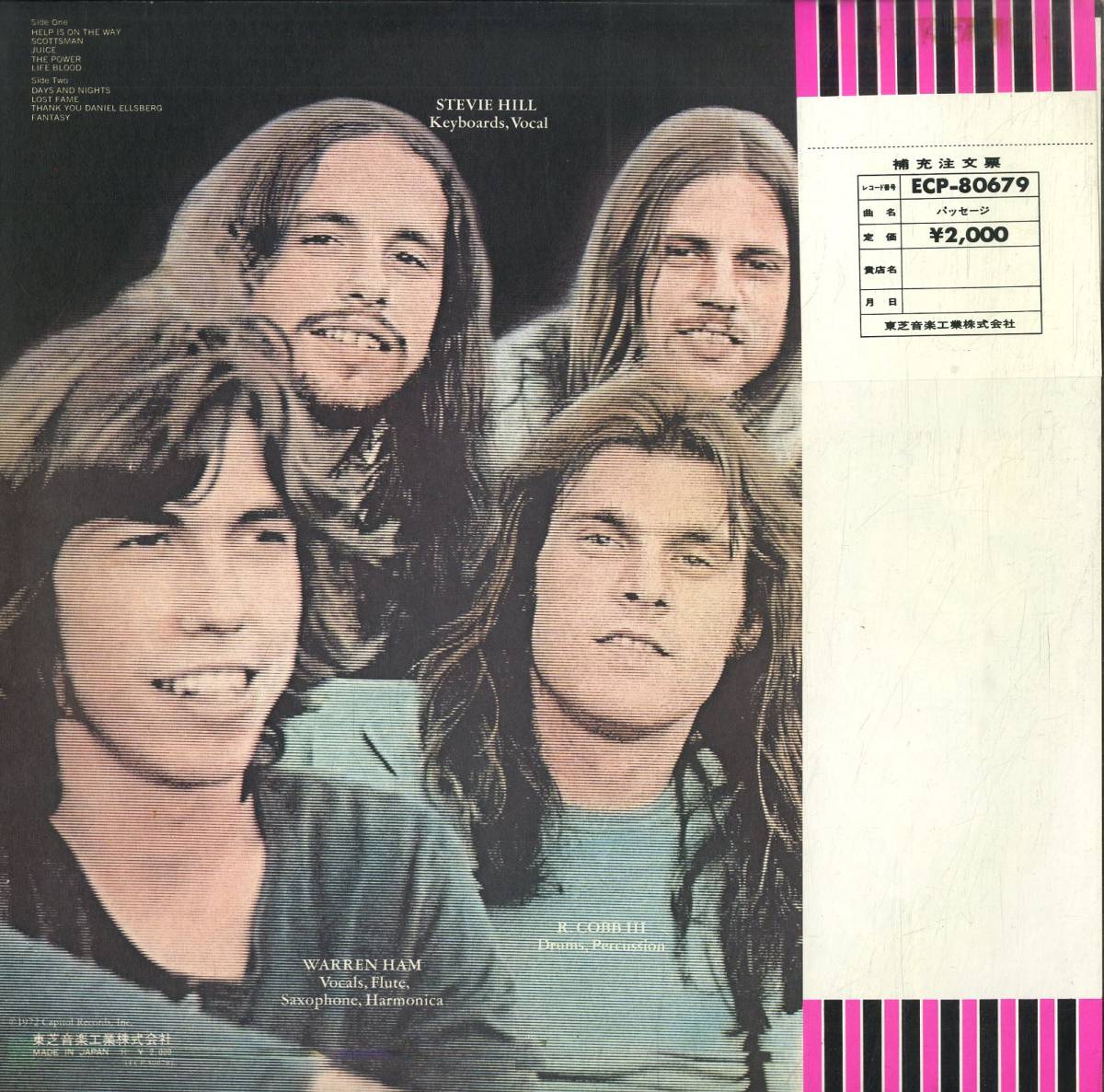 Bloodrock – - (LP, U.S.A. Album, | Blood Records Jac) Vinyl 0