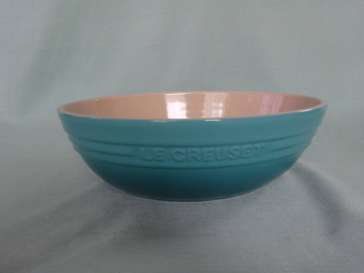15コ01◆未使用　LE CREUSET　ル・クルーゼ　オーバルボウル　30ｃｍ◆ 