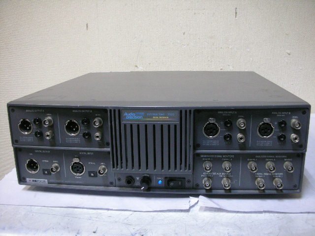 Audio Precision SYSTEM TWO 2322(その他)|売買されたオークション情報、yahooの商品情報をアーカイブ公開 ...