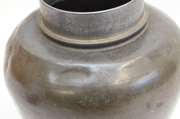 煎茶道具 中国古玩 唐物 底 古錫製 古作 買い出し品 香道家