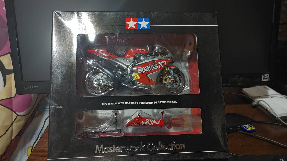  タミヤ完成品YAMAHA.YZR-M1 04 NO.7 SpainsNo1 ブレンボFINISHED.MODEL ヤマハ マスターワークコレクション 1/12(ヤマハ)｜売買されたオークション情報、yahooの商品情報をアーカイブ公開 - オークファン ヤマハ