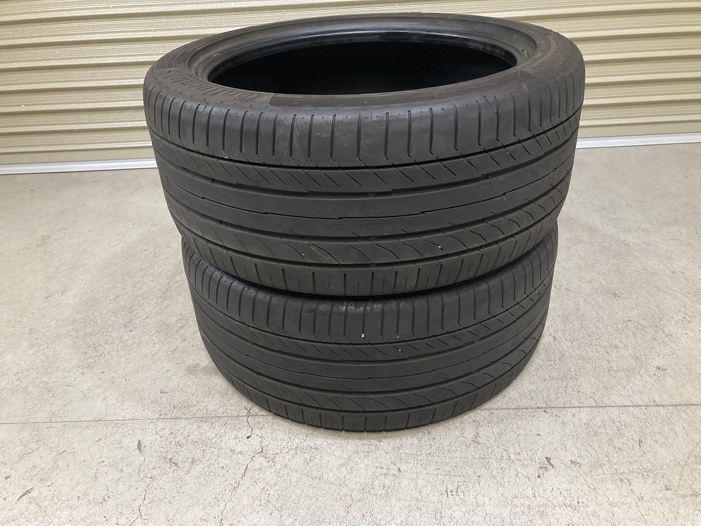 人気，人気セール バリ溝 Continental ContiSportContact5 SSR 255/40R18 2本セット コンチネンタル コンチスポーツコンタクト5 YL1032(中古品)｜売買されたオークション情報、yahooの商品情報をアーカイブ公開 - オークファン 18インチ
