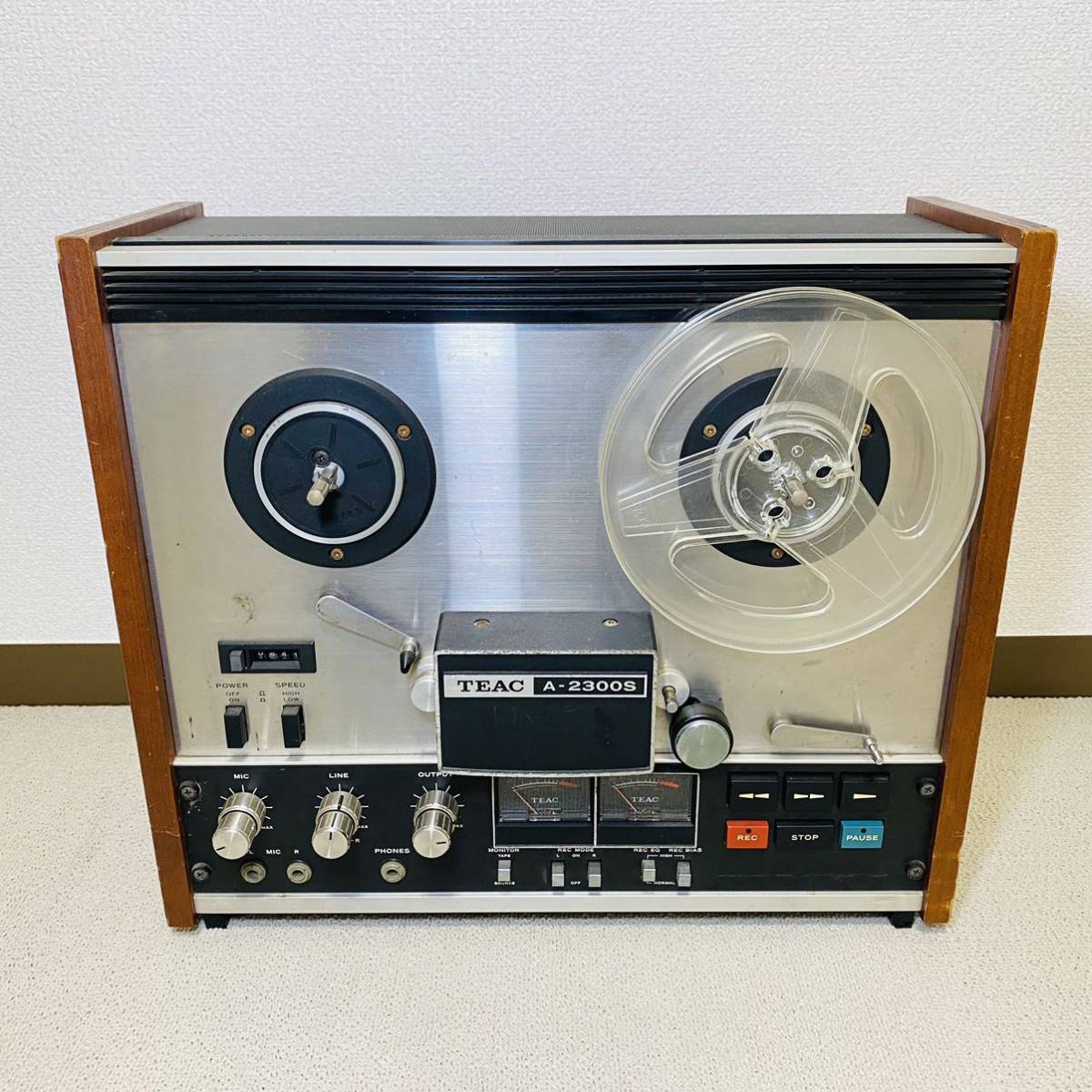 即決!!】TEAC A-2300S オープンリールデッキ ティアック 通電確認済み