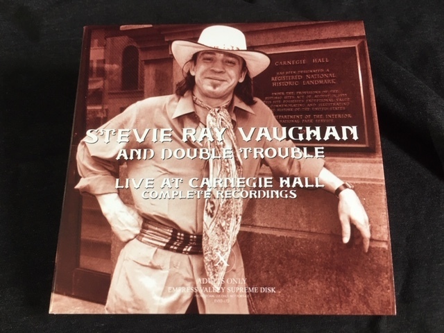 Empress Valley ★ Stevie Ray Vaughan -「Live At Carnegie Hall」プレス2CD見開き紙ジャケット