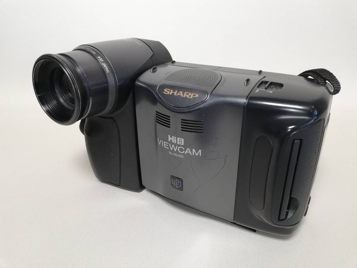 動作確認済】シャープ 液晶Hi8/8ミリビデオカメラ/VL-HL100 【ダビング