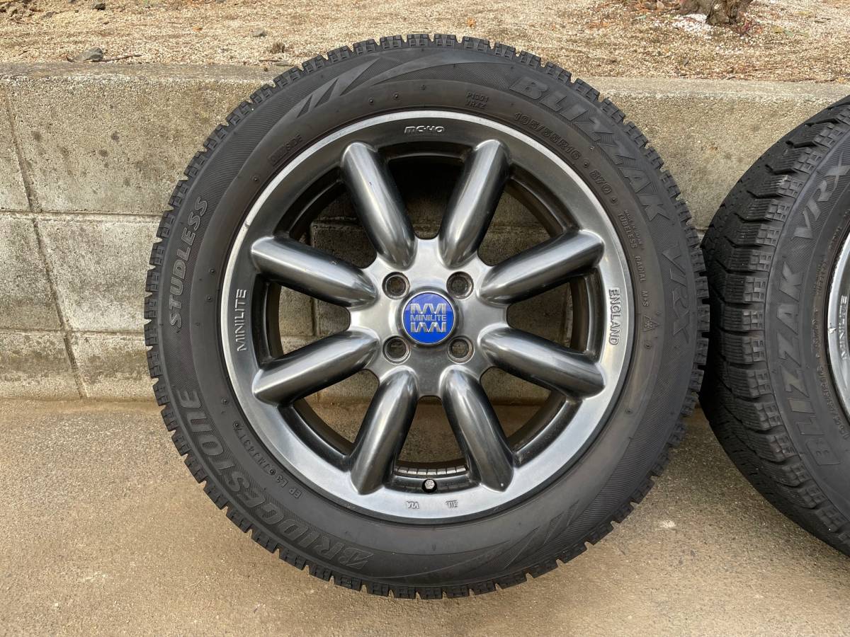 MINILITE MC-50 16×6.5J スタッドレスタイヤ 車