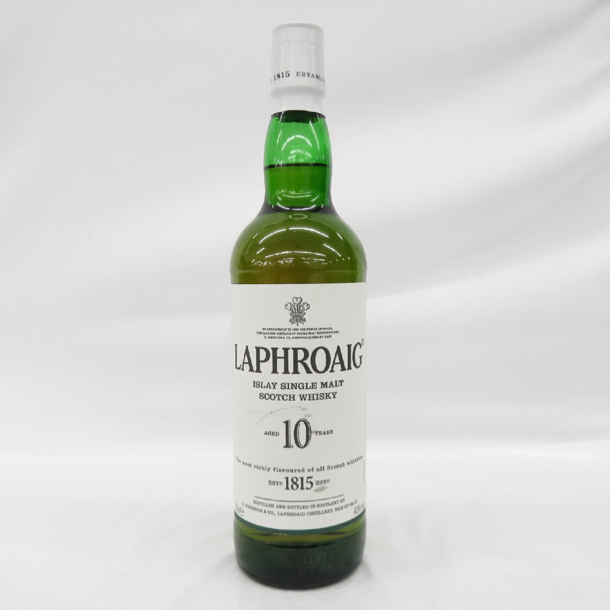 10年 ラフロイグ 750ml 旧ラベルLaphroaig .: 2本 【未開栓】LAPHROAIG