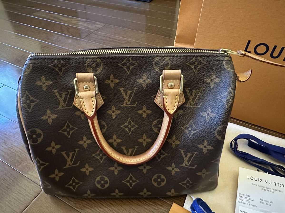 スピーディ25 ルイヴィトン ハンドバッグ LOUIS VUITTON モノグラム 0