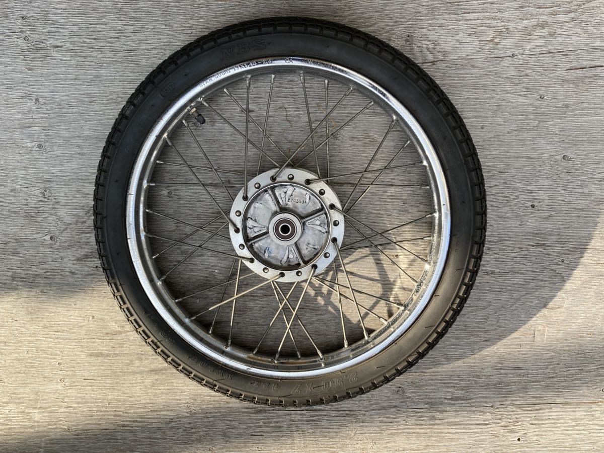 ホンダ スーパーカブ110 JA07 17インチ リアホイール(リア)｜売買され 