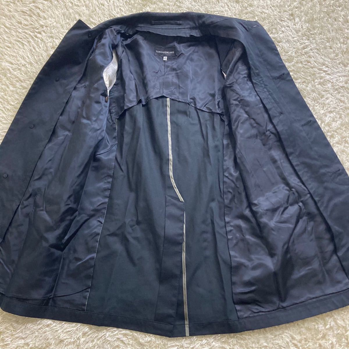 トゥモローランド【カシミヤ×シルクの高級感】極美品 ステンカラー