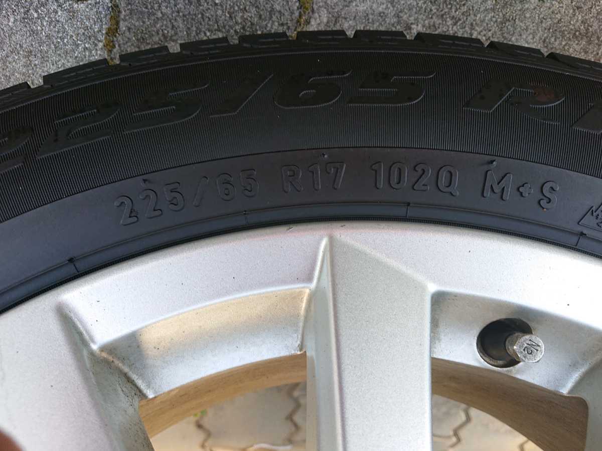 マツダ cx-8 cx-5 スタッドレスタイヤホイールセット4本 225/65R17