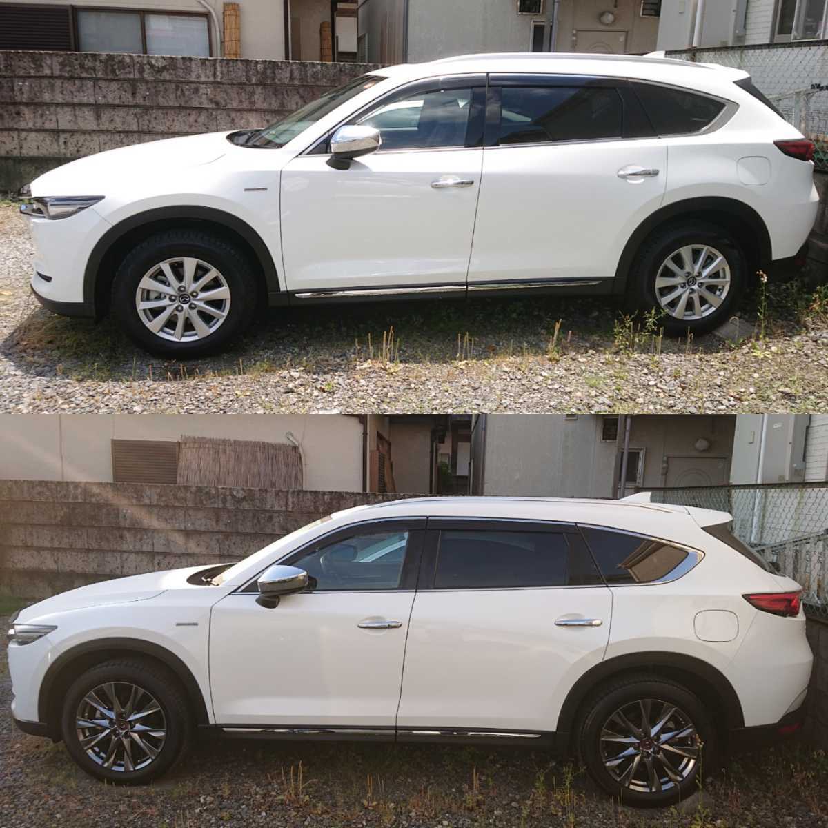 マツダ cx-8 cx-5 スタッドレスタイヤホイールセット4本 225/65R17