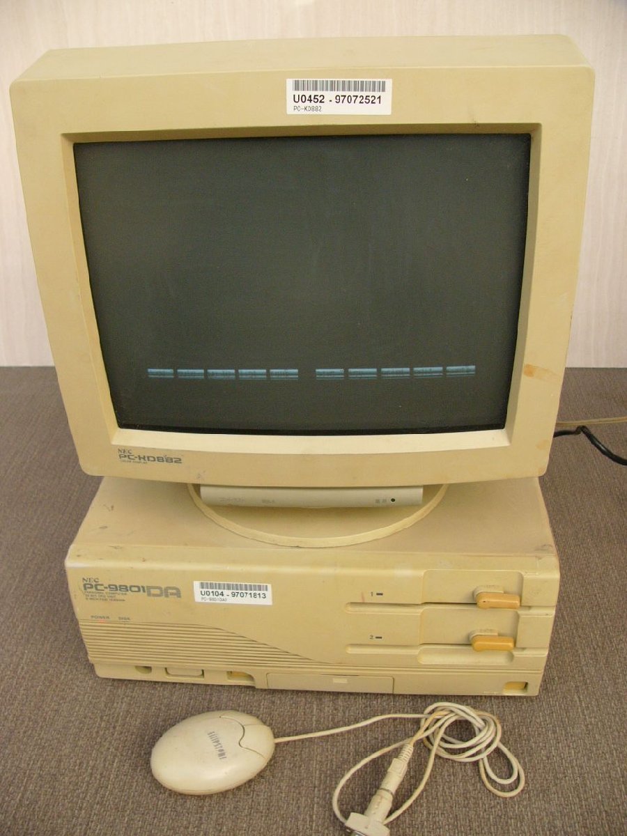 NEC Yahoo!オークション RX4》本体+ 通電のみ確認NEC《PC-9801 ヤフオクで