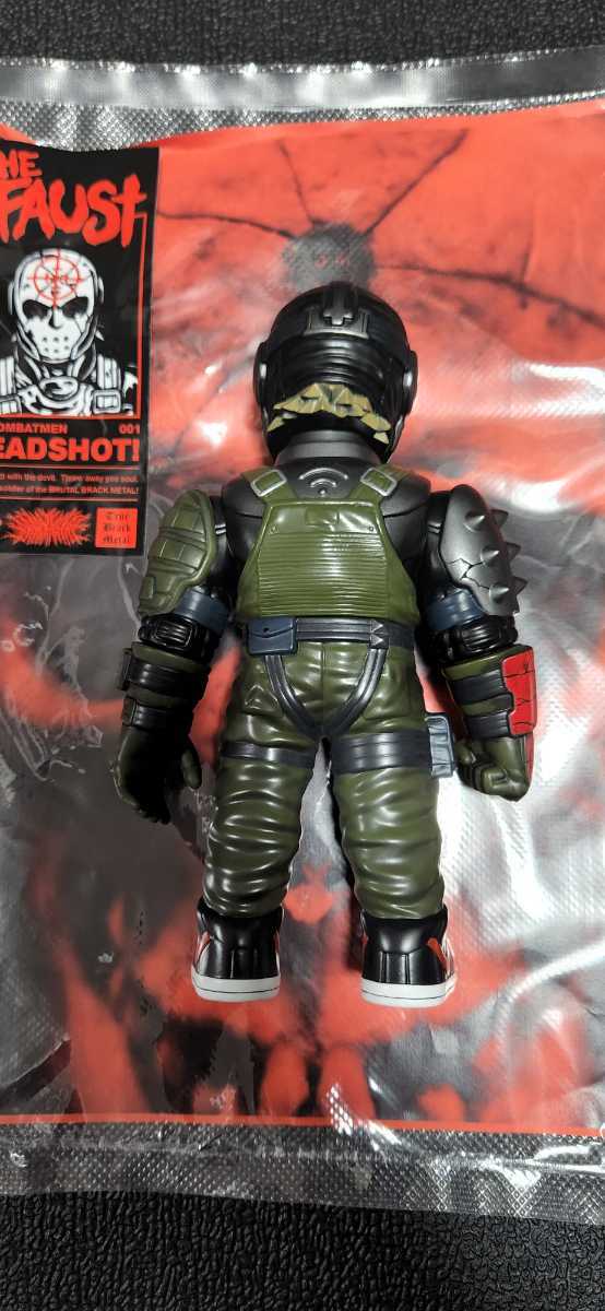 BRACKLTOYS THE FAUST　ソフビ　未開封 BRACKMETALTOYS THE FAUST HEADSHOT BRACK METAL TOYS MVH IZUMONSTER