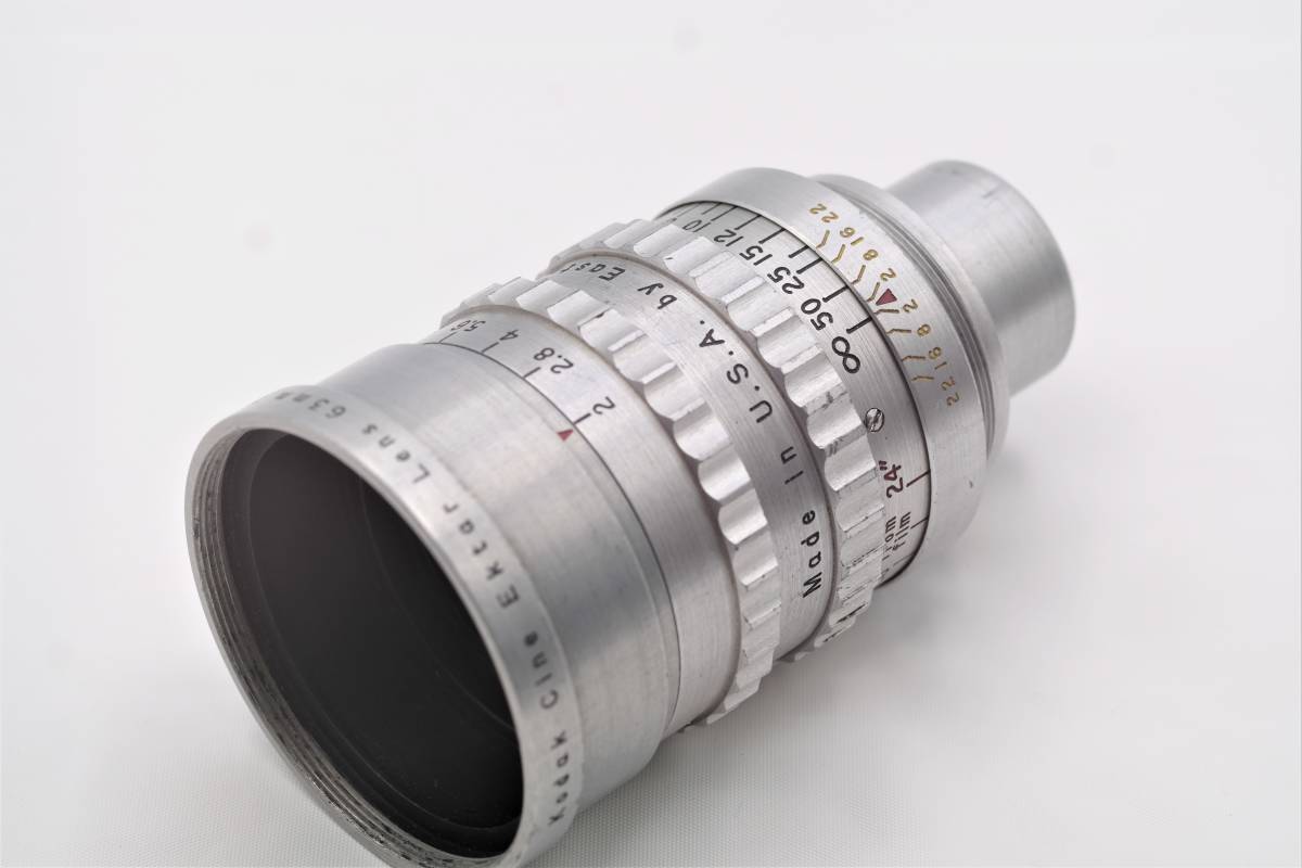 KODAK Cine Ektar 63mm F2 USA製 Sマウントレンズ コダック ハイ