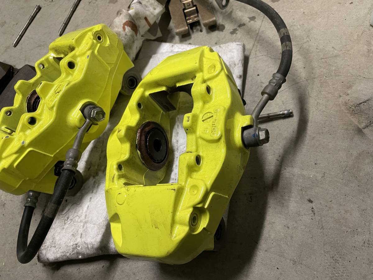 1円スタート！スバルWRX Sti VAB純正リア2POTキャリパー(ブレーキ