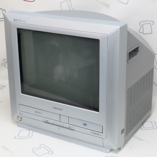 ♪SHARP/シャープ VHS テレビデオ VT-17DV30 2004年製 DVD不可 札幌