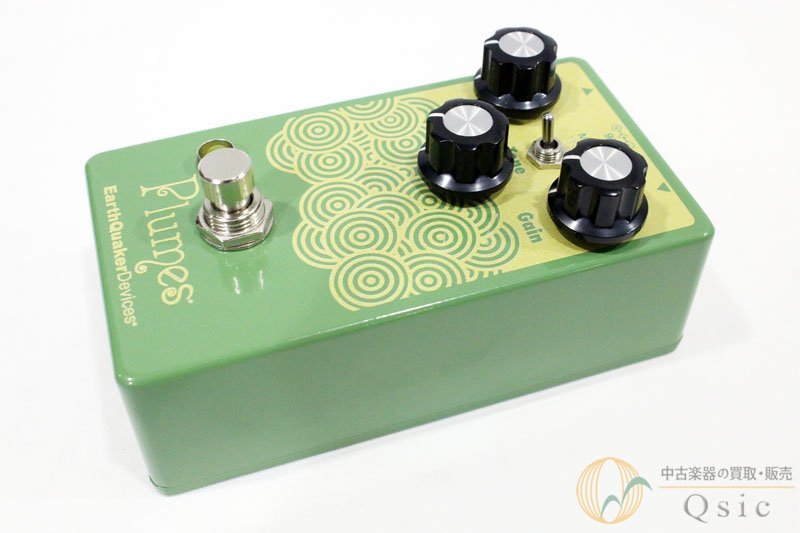 [良品] Earth Quaker Devices Plumes 3つのクリッピングモードを搭載/より多彩に変化するTS系サウンド [XI029]