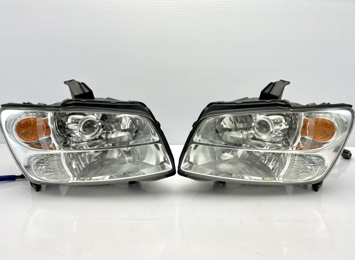 美品 ステージア M35 後期 ヘッドライト 左右 キセノン HID レベ付 