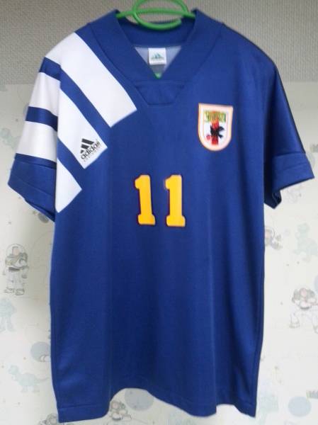 1992年日本代表ユニォーム 炎ドーハKAZUカズ(日本)｜売買された