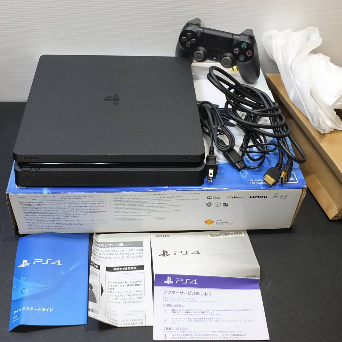送料無料↓PlayStation4 CUH-2100A 初期化済み【中古品】です。