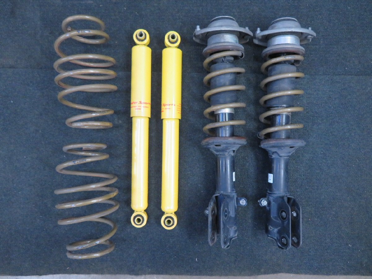 【即決! 即日発送可】ワゴンR MH21S TEIN ダウンサス 一式 KYB ローファースポーツ：Rショック 純正：Fショック ABS有 中古 9902