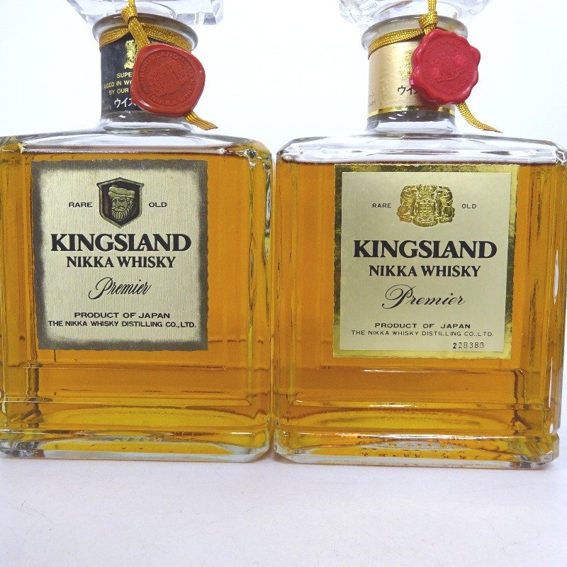 得価，定番】 大阪府配送限定 ニッカ キングスランド プレミア 2本